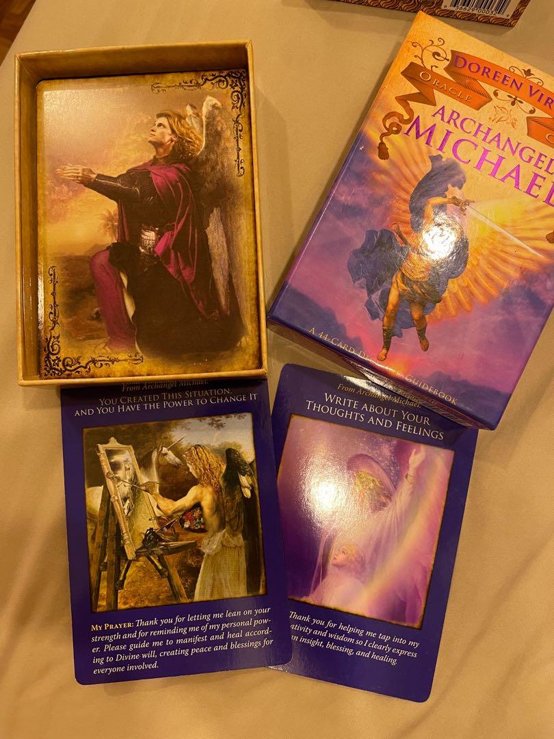 Archangel Michael oracle cards, Hobbies & Toys, Books & Magazines, Fiction  & Non-Fiction on Carousell