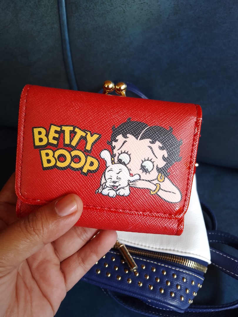 Authentic Betty boop set with wallet, Luxury, Bags & Wallets on Carousell