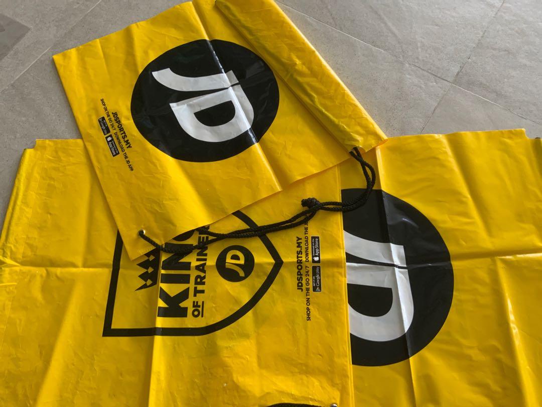 Plastic jd duffle sales bag
