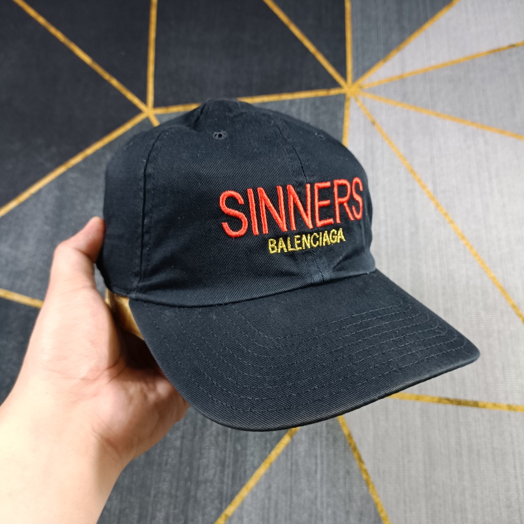 愛用 BALENCIAGA×SINNERS キャップ キャップ - kintarogroup.com