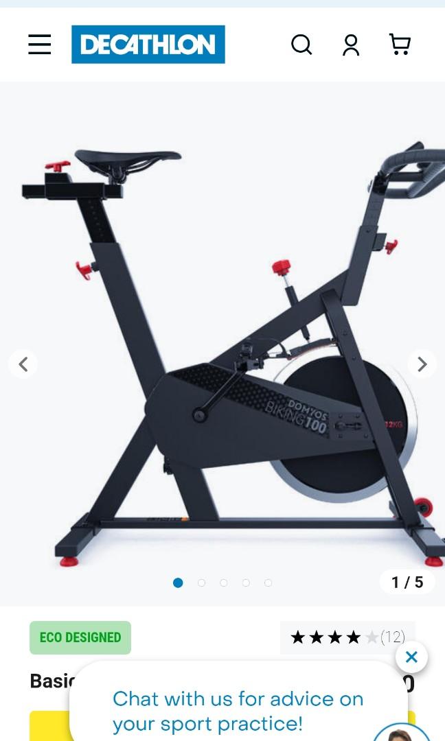 Decathlon spin bike 100 hotsell