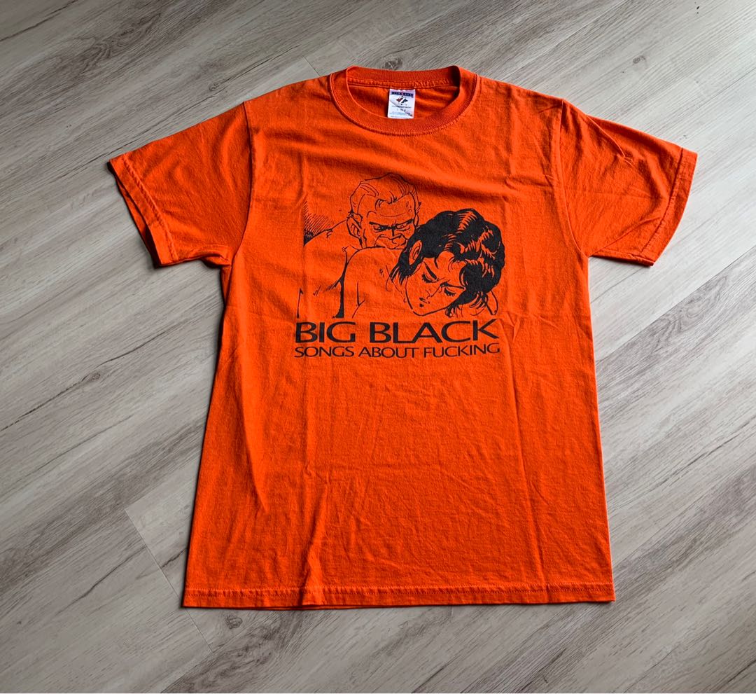 Big black band shirt