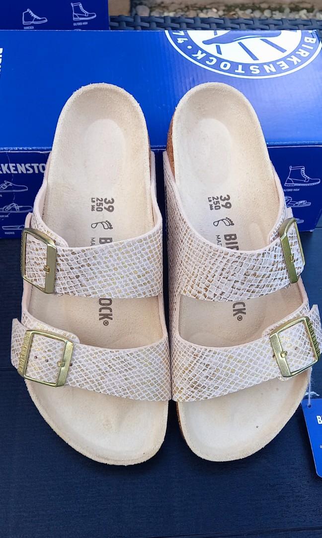 Birkenstock Arizona Shiny Phyton Size 39 Women s Women s Fashion