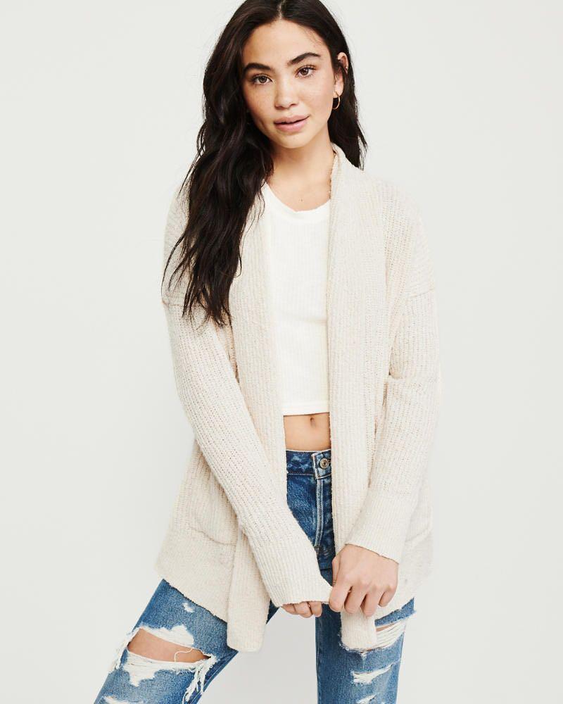 Abercrombie open front cardigan sales