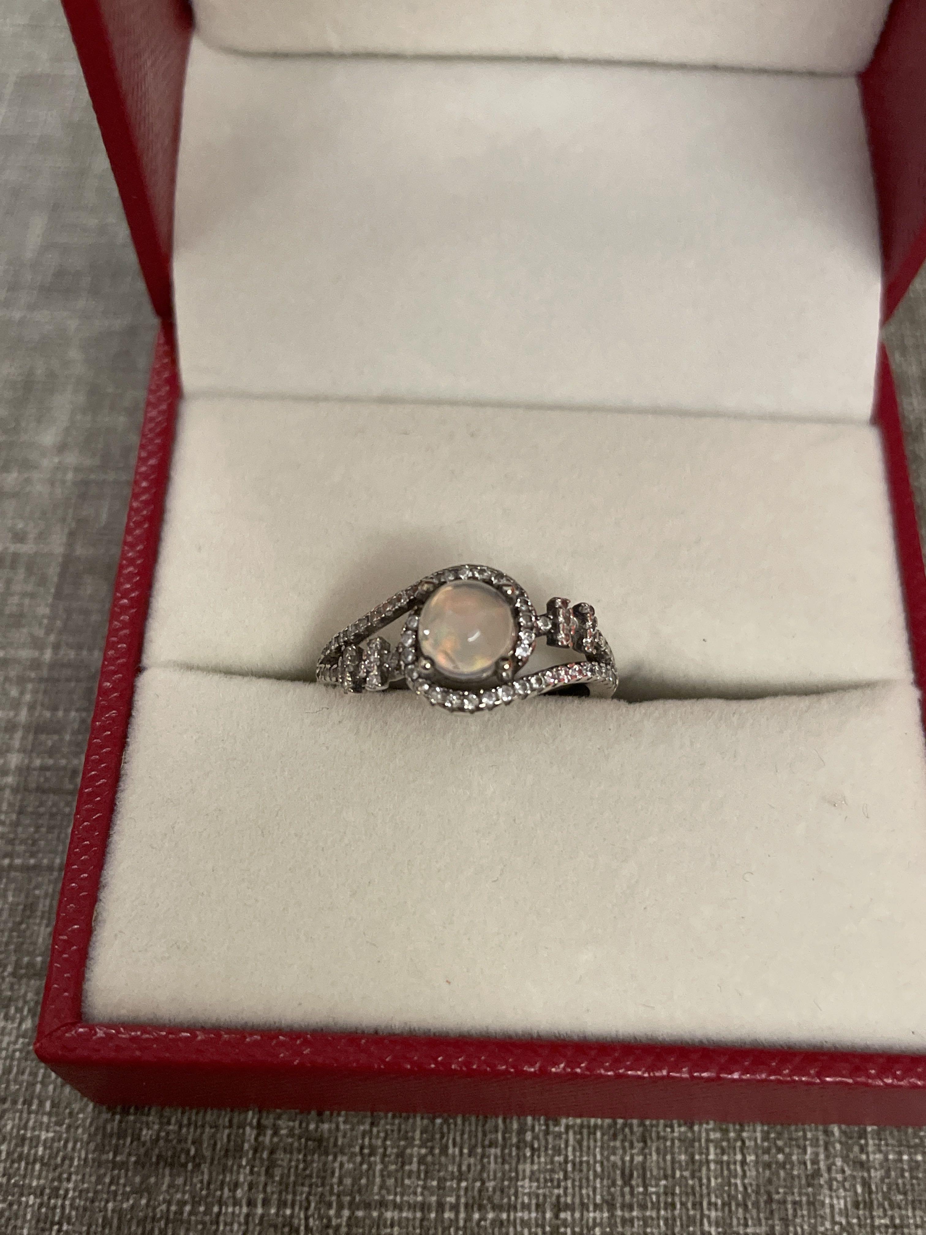 Adjustable opal ring 2025