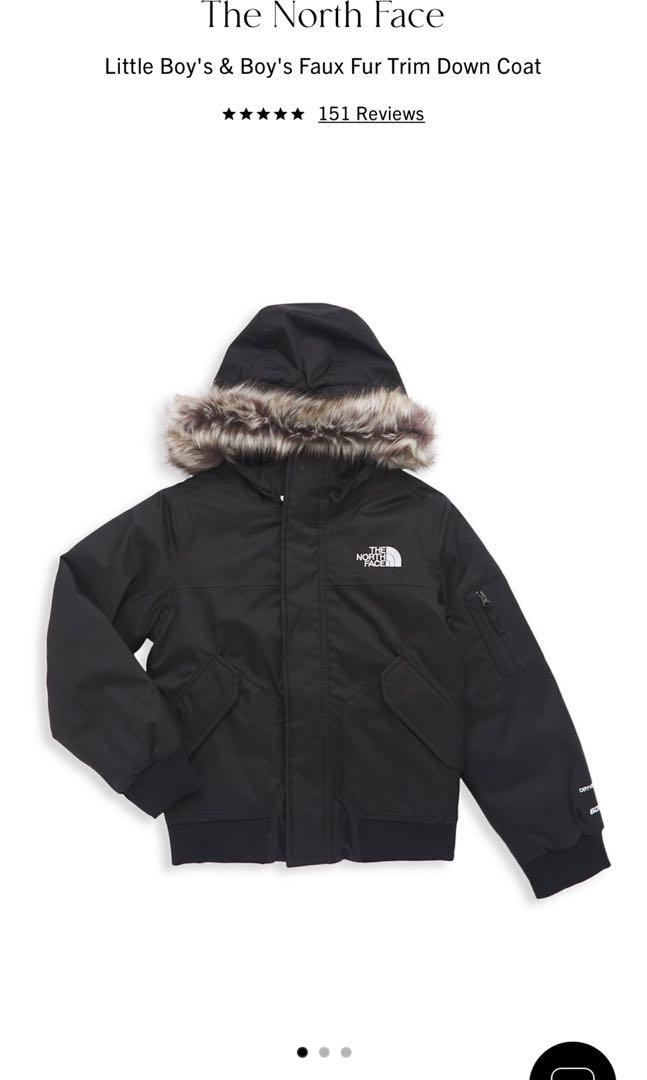 The north face boy's gotham down jacket shop