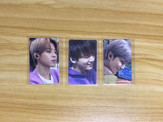 BTS Samsung Earbuds Photocards - RM, Jungkook, Jimin (namjikook)