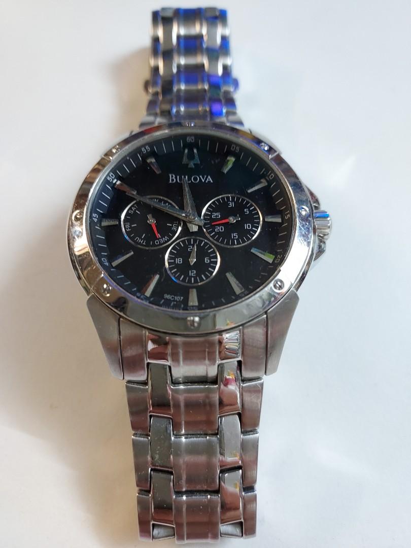 Bulova classic watch 96c107 Carousell