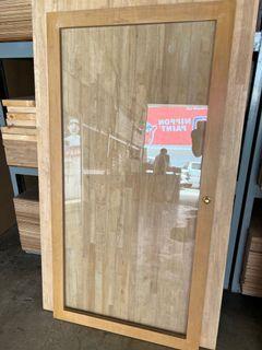 Cabinet glass door