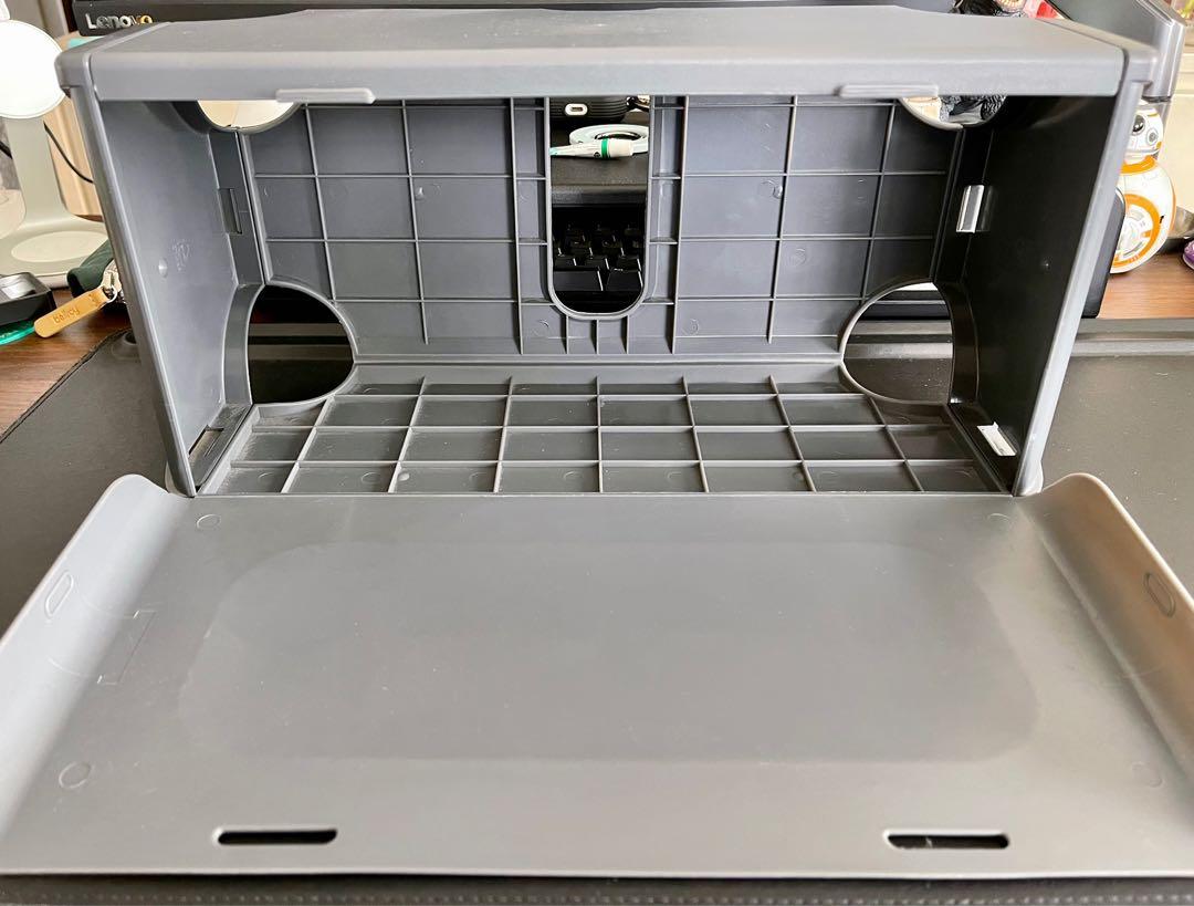 Cable Box, Desk Mounted Cable Management Box, Cord Organizer Easy to