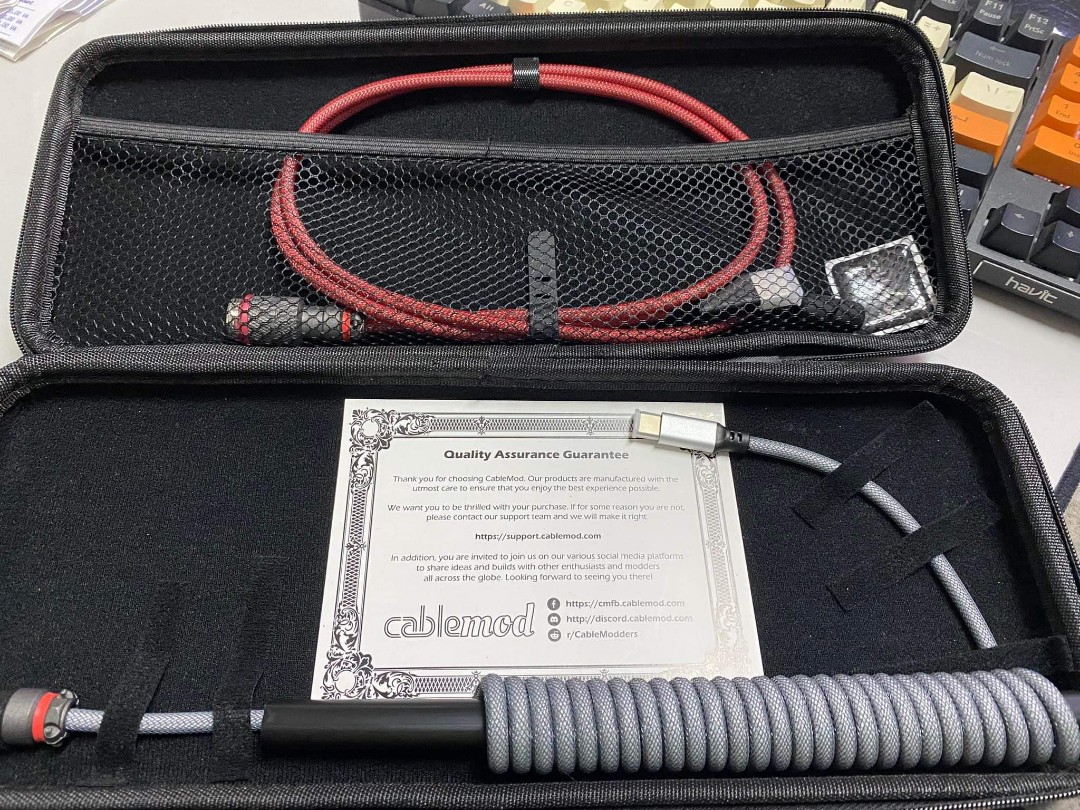 CABLE MOD Customized keyboard cable, Computers & Tech, Parts ...
