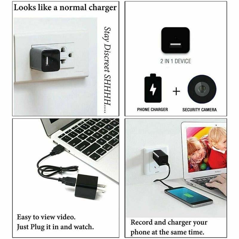 camera that looks like a phone charger