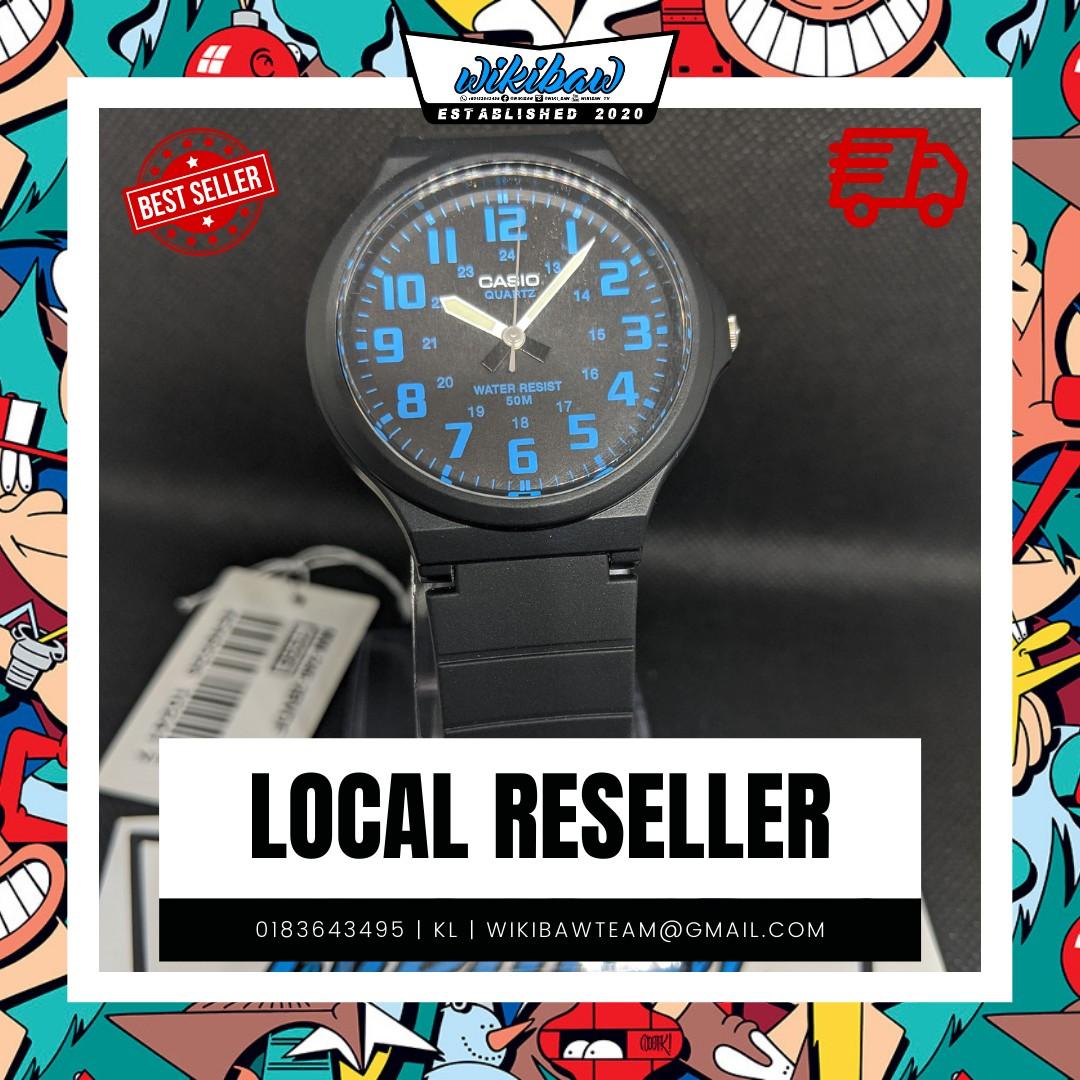 Casio Basic Analog (Category: Watches) located in Kuala Lumpur. Submitted by Wikibaw_Store (Listing ID 1165932506, Image 1). Description: Berminat bleh whats app 0132567368 POS & COD buleh😁 NOS Item.