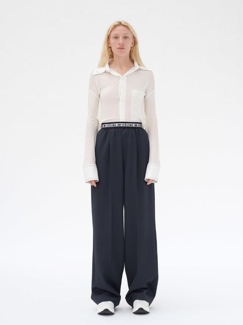 Celine wide leg trousers store
