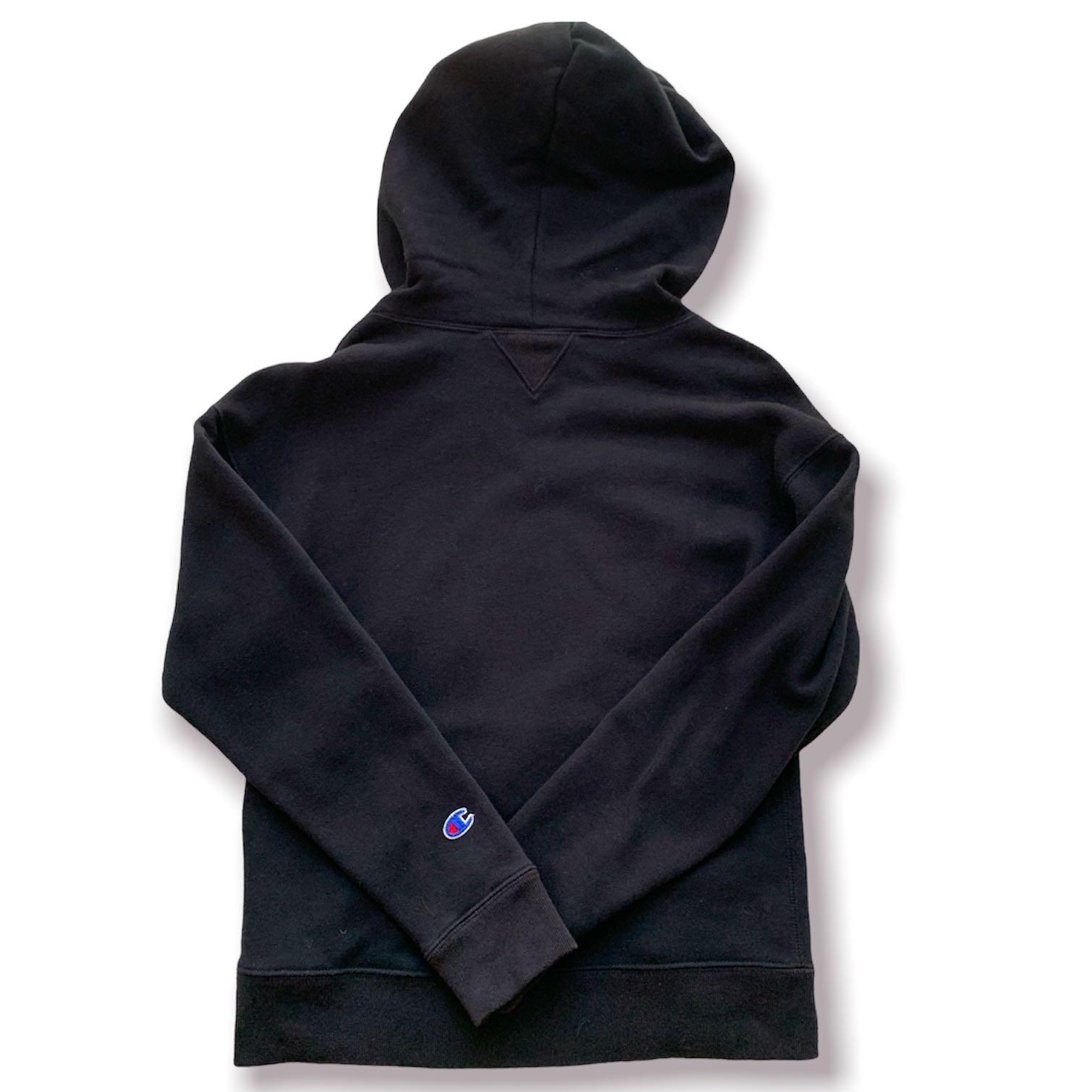 White and discount blue champion hoodie
