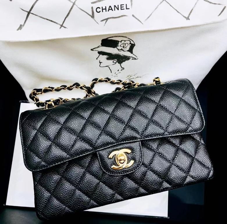 CHANEL classic cf 23 caviar, Women's Fashion, Bags & Wallets, Cross ...