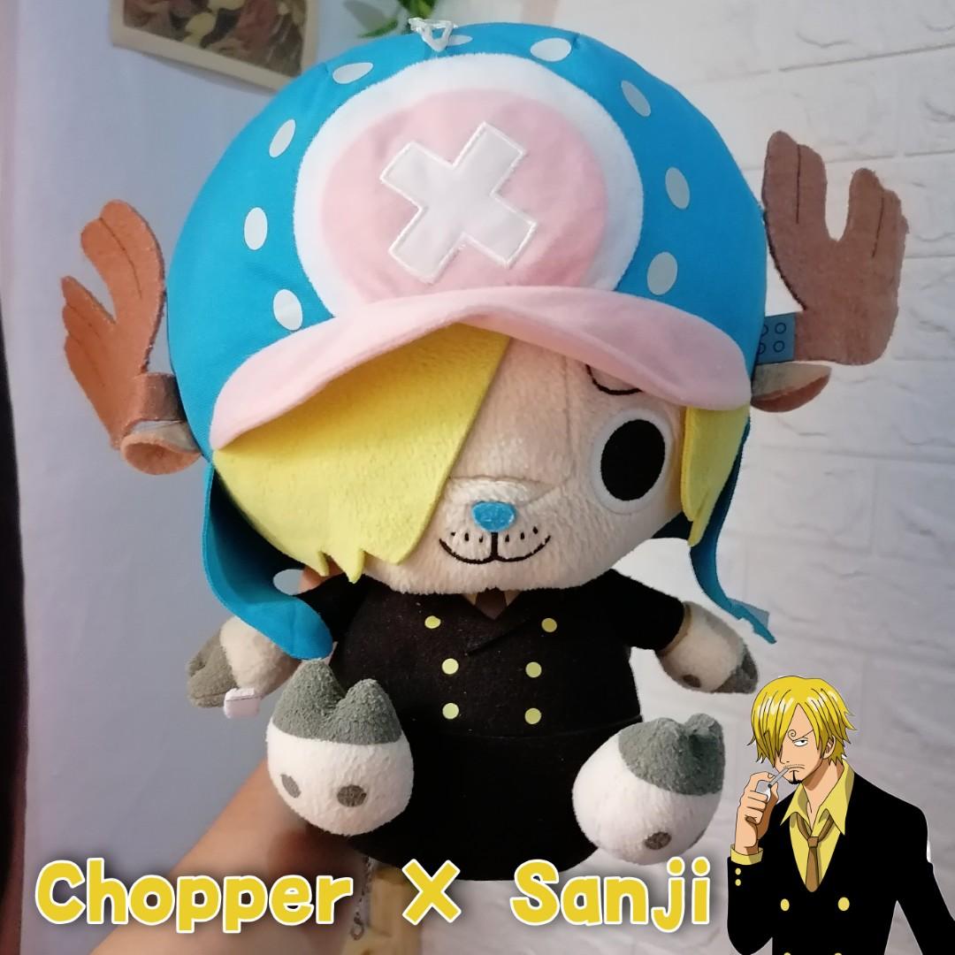 Chopper x Sanji New Worls Outfit One Piece Plush Stuffed Toys, Hobbies &  Toys, Toys & Games on Carousell