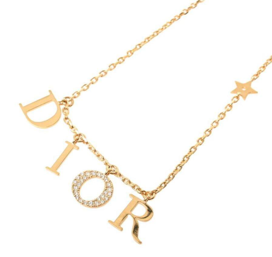 Dio(r)evolution Necklace Gold-Finish Metal with a White Resin Pearl | DIOR  US