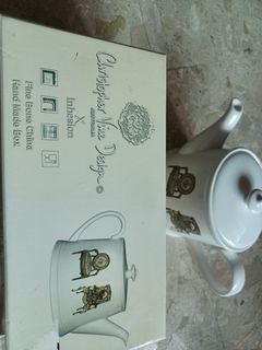 Christopher Vine Fine Bone China Teapot