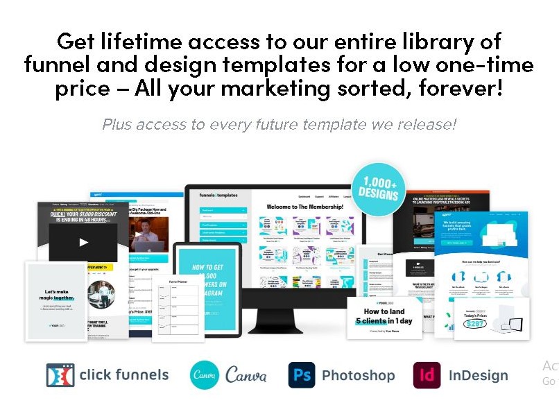 ClickFunnels templates and design assets Everything Else on Carousell