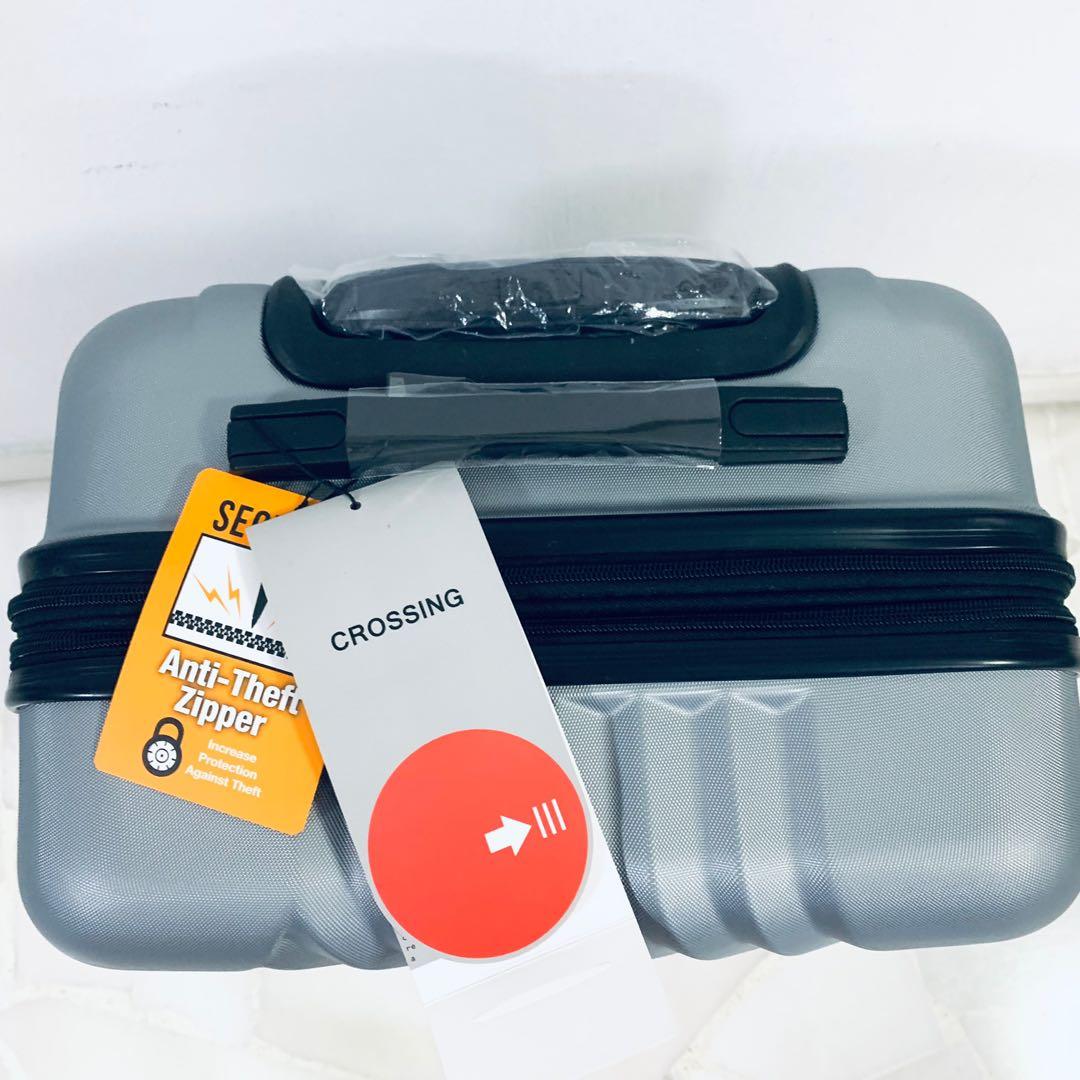 Crossing Luggage 24 inch silver baggage Hobbies Toys Travel Luggage on Carousell