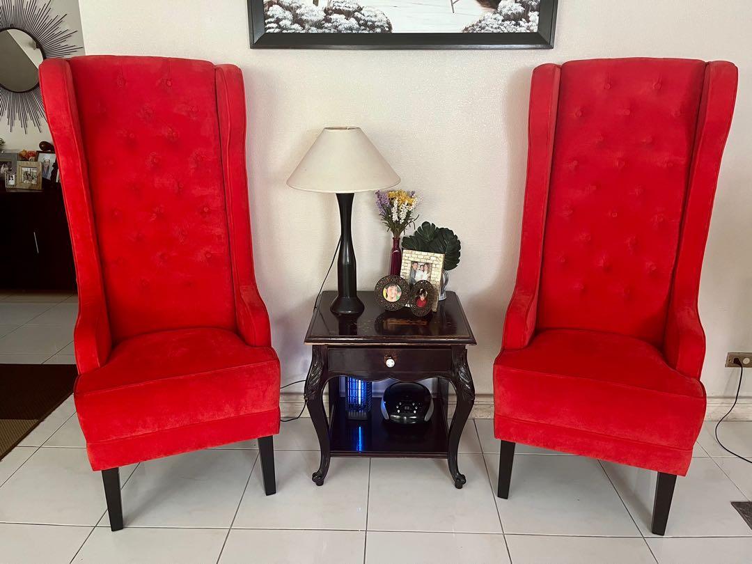 Custom made queens chair, Furniture & Home Living, Furniture, Chairs on