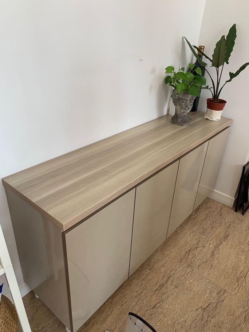 Customised Low height storage Furniture & Home Living, Furniture, Shelves,