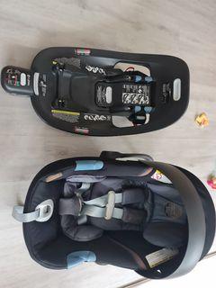 Baby car seat Cybex gold aton M with base