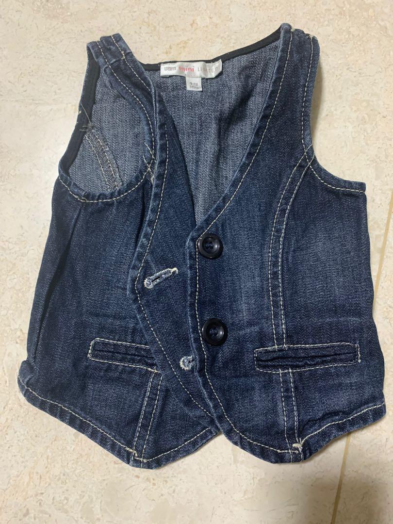 Girls shop denim gilet