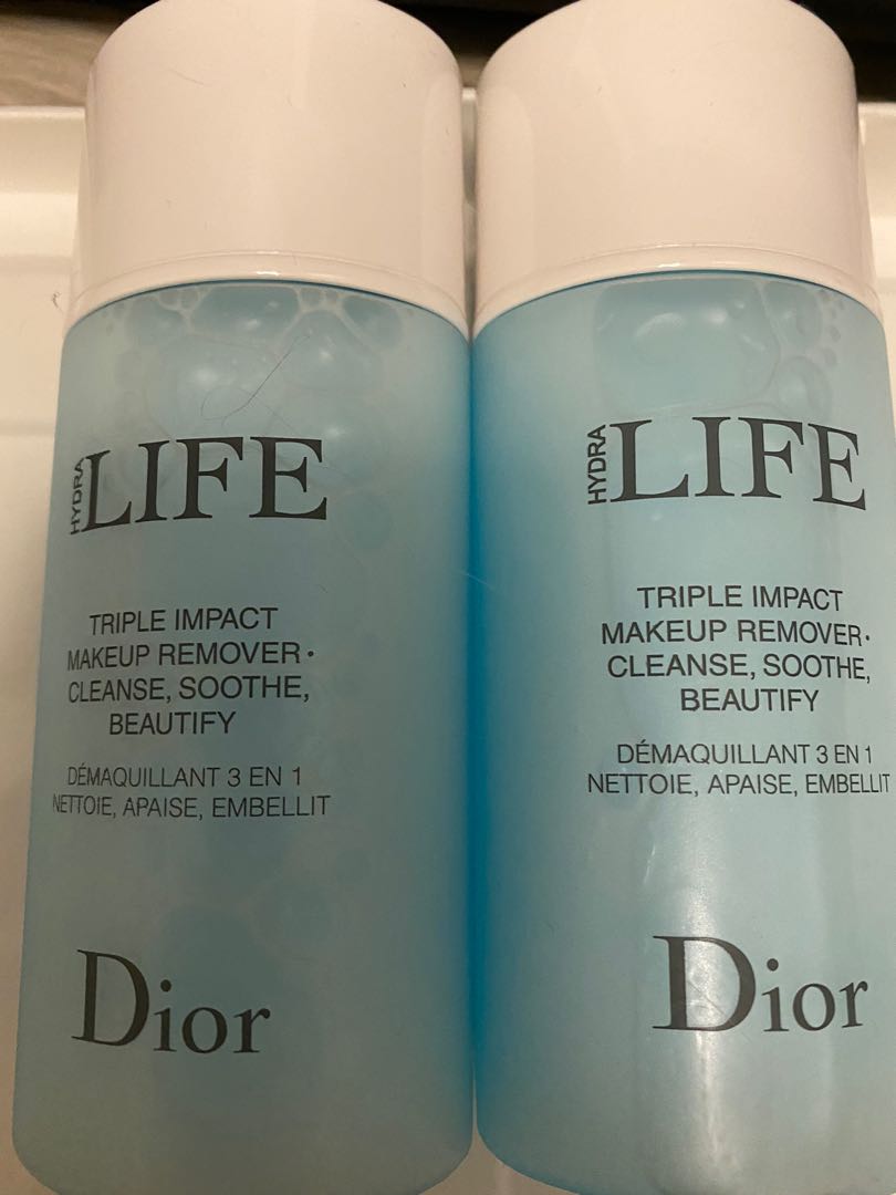 Dior makeup remover 125ml, 美容＆化妝品, 健康及美容 皮膚護理, 面部 面部護理 Carousell