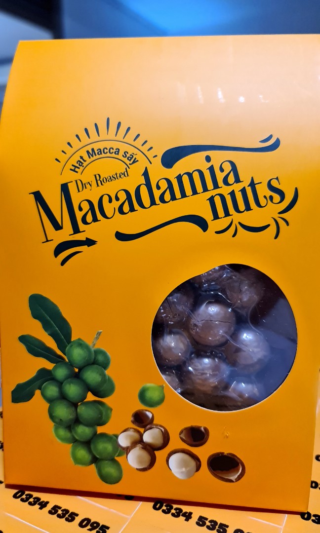 Dry Roasted Macadamia Nuts, Food & Drinks, Packaged & Instant Food on