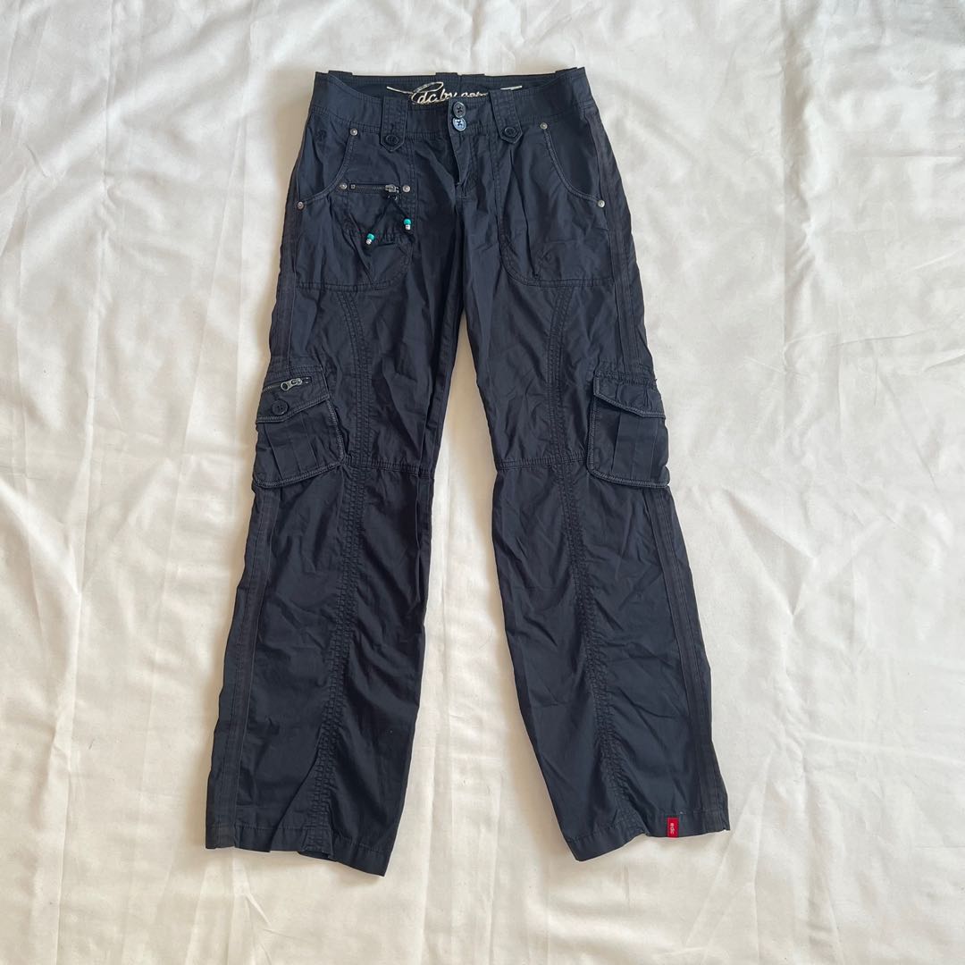 Edc esprit cargo pants in black, Women's Fashion, Bottoms, Other