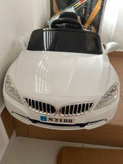 Electric car BMW with remote controller