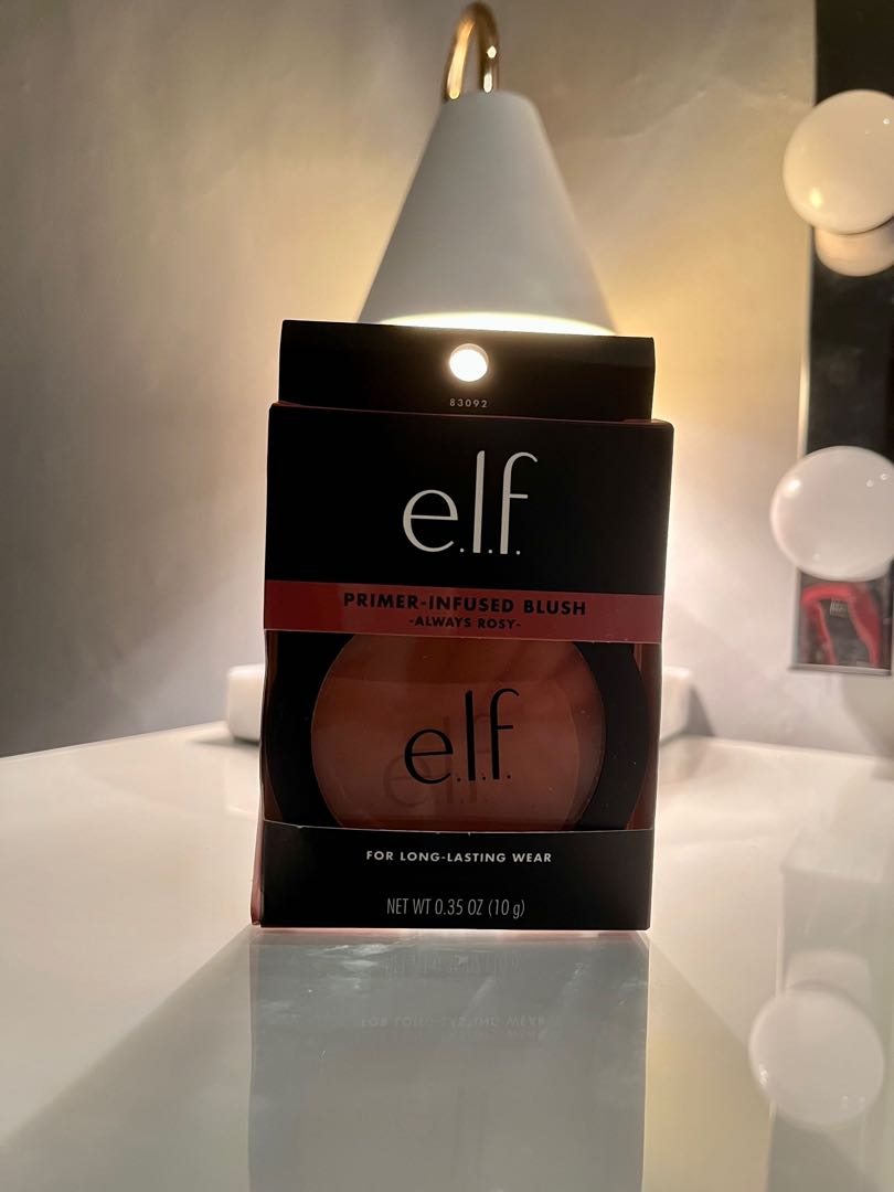 ELF Primer Infused Blush Always Rosy, Beauty & Personal Care, Face