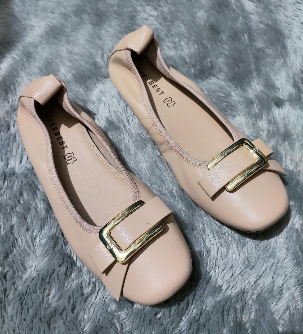 Everbest Flat Shoes, Fesyen Wanita, Sepatu on Carousell