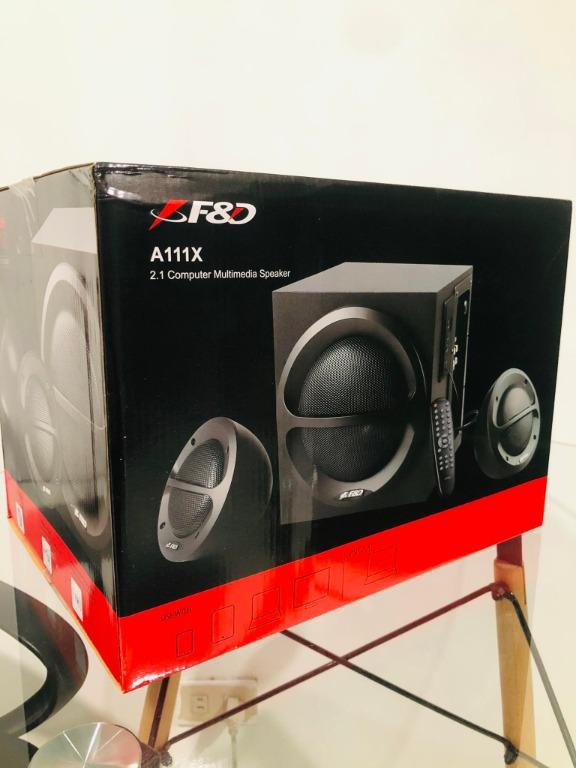 F&d a111x 2.1 bluetooth multimedia speaker sales