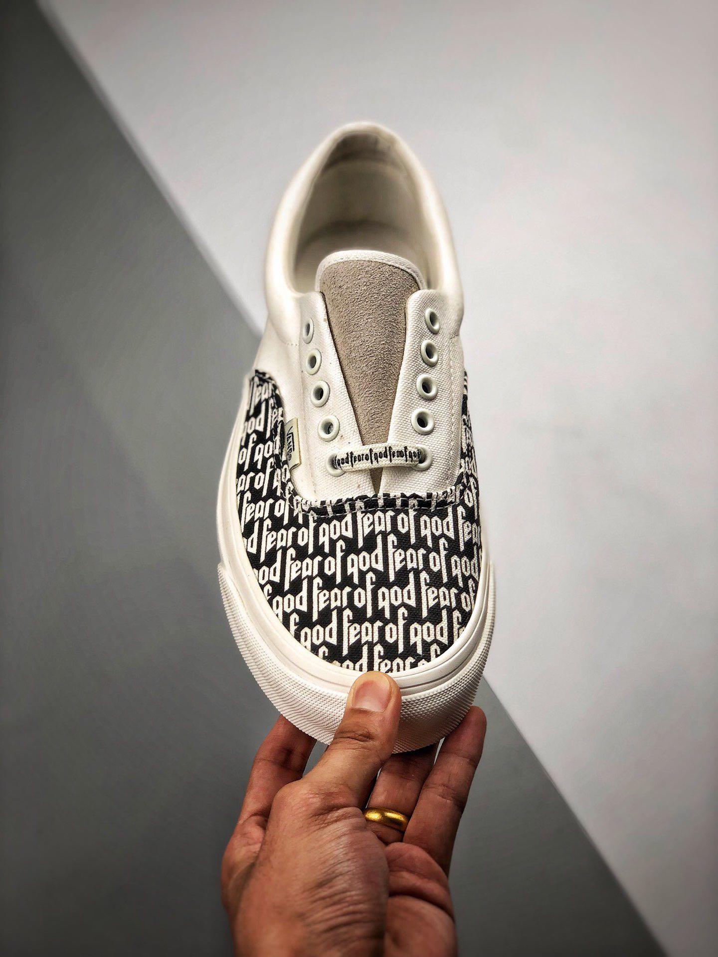 FEAR OF GOD X VANS ERA 95 DX COLLECTION 2 WHITE