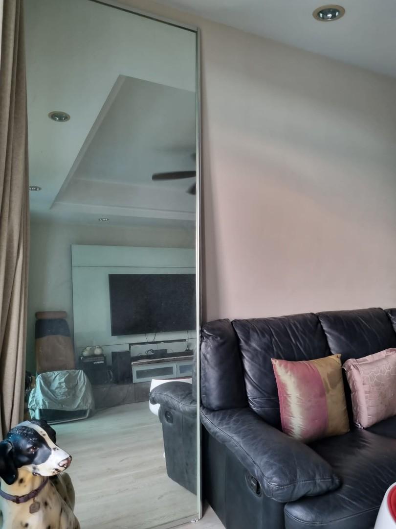 Floor to Ceiling Mirror, Furniture & Home Living, Home Decor, Mirrors
