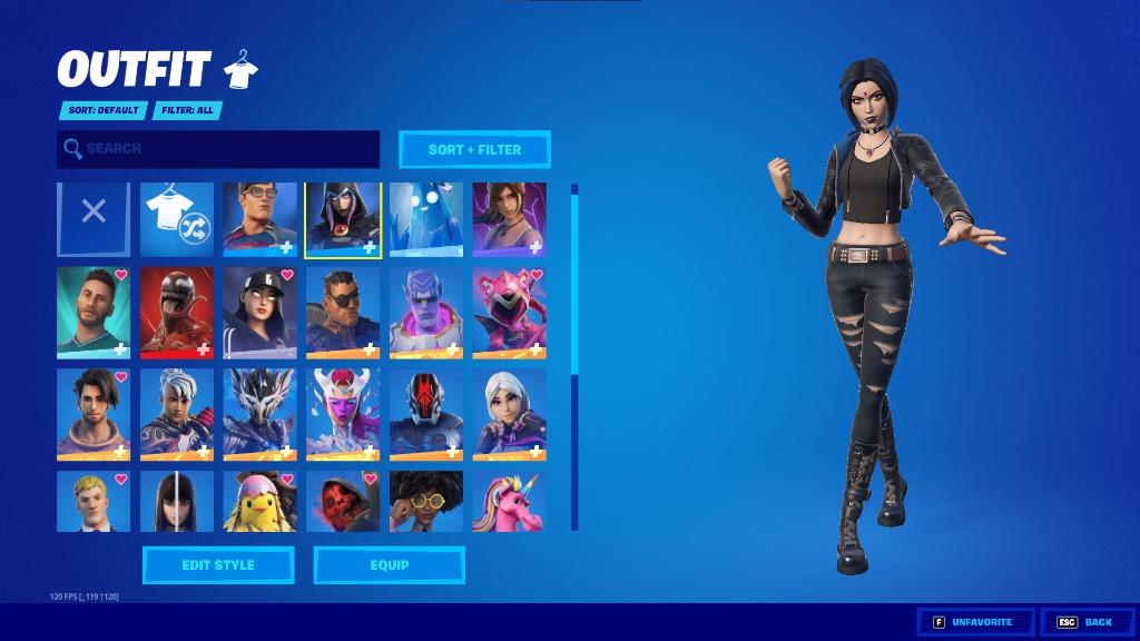 Fortnite accounts clearance for sale