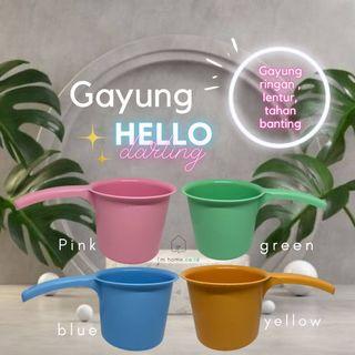 Gayung Hello Darling IMHOME  Plastik lentur lebih tahan banting perabot rumah tangga
