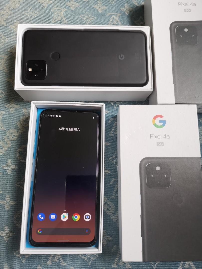Google Pixel 4a 5G 128GB 9成新有盒, 手提電話, 手機, Android 安卓