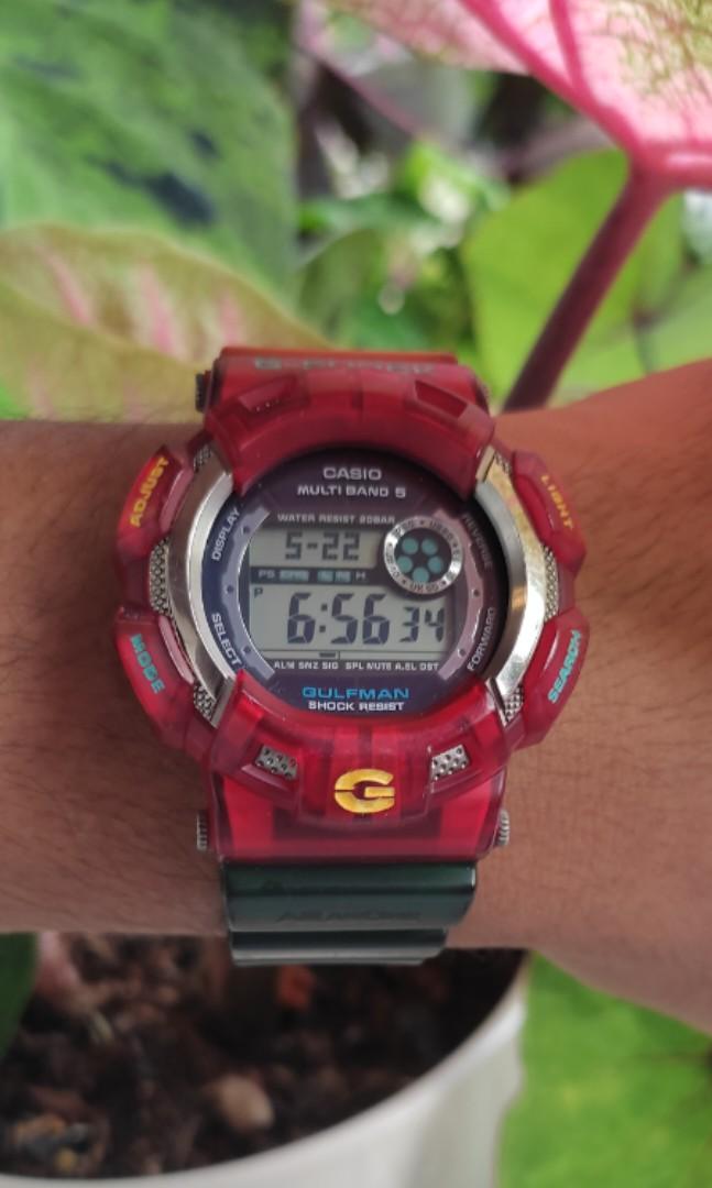 G shock clearance gulfman solar