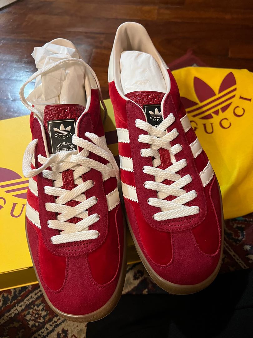 adidas gazelle night red