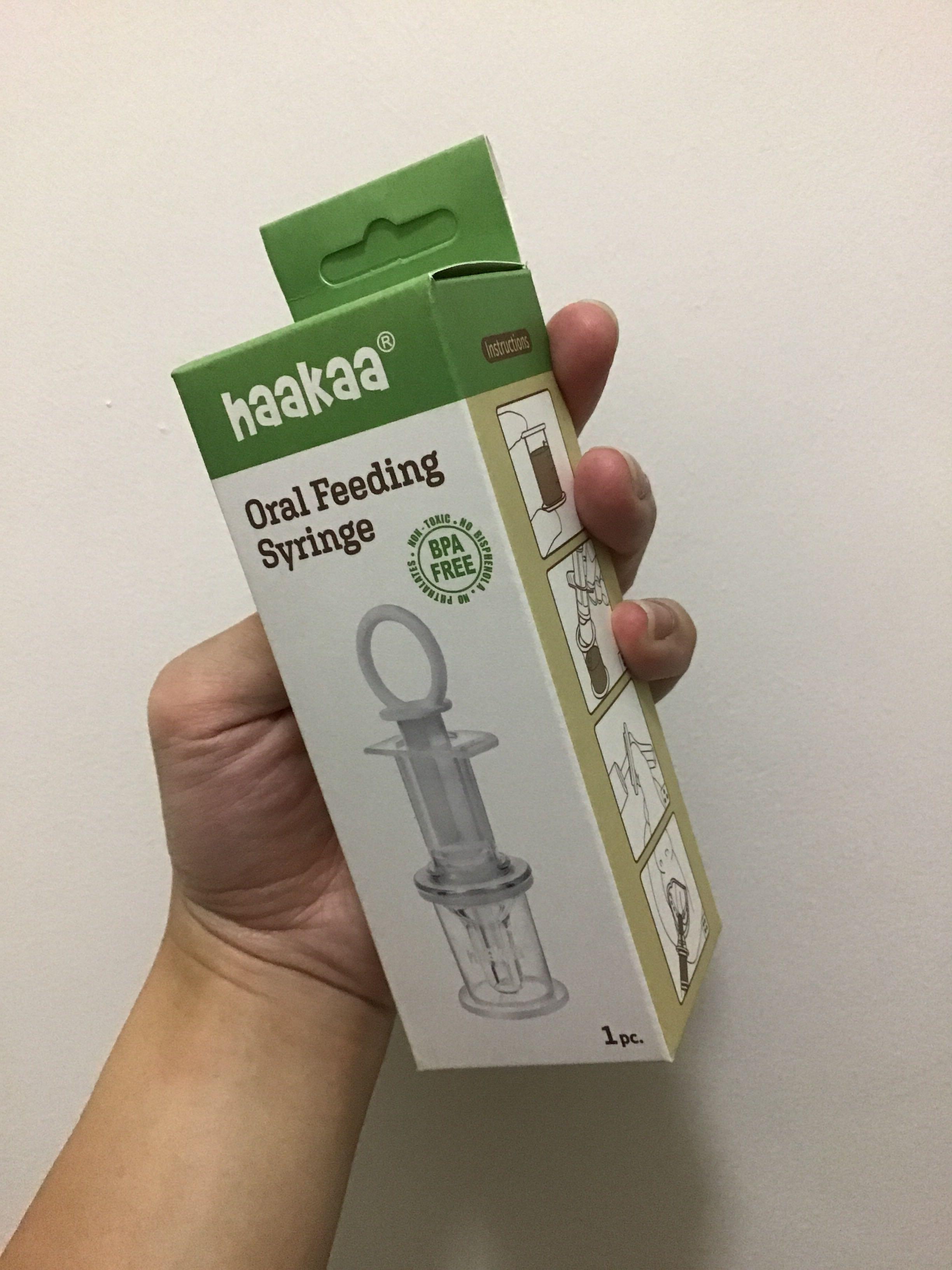 Haakaa MHK024 Oral Medicine Syringe, Babies & Kids, Nursing & Feeding