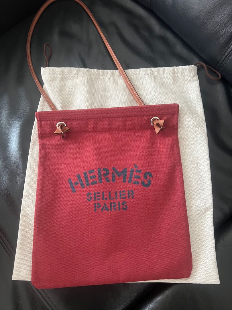 Hermes Aline canvas bag, Luxury, Bags & Wallets on Carousell