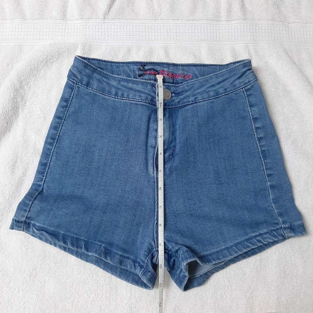 Highwaist Denim Blue Shorts (Size 23-24 