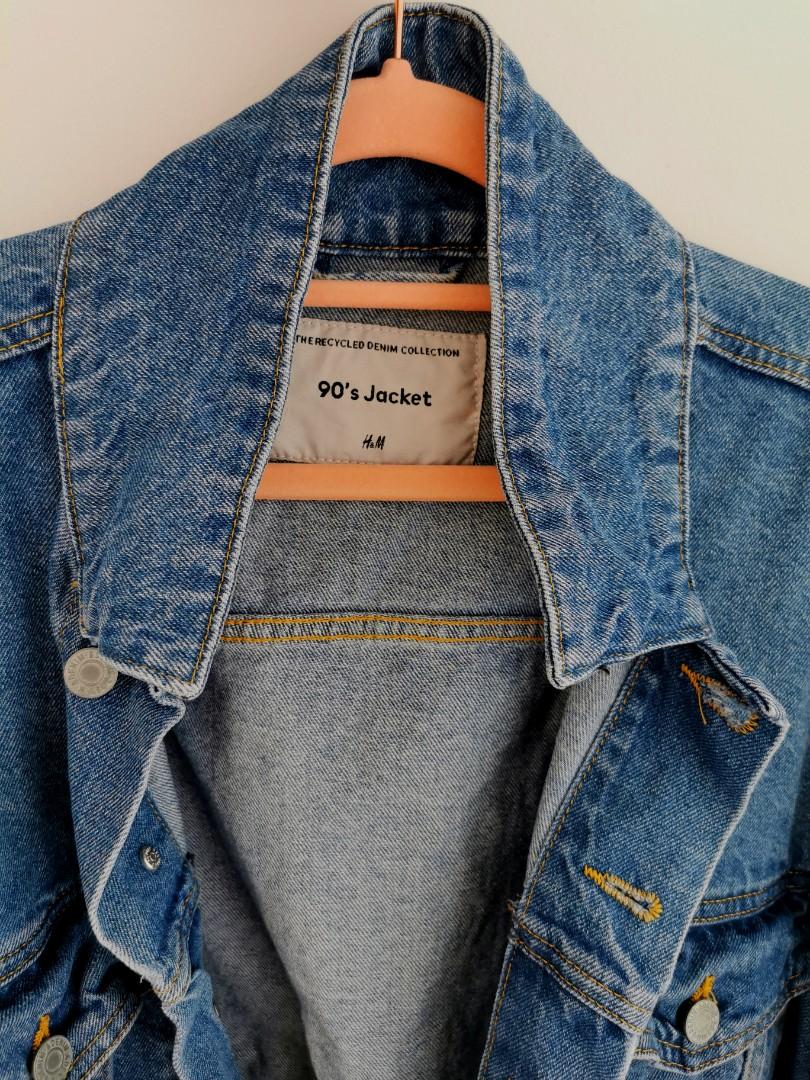 H&M Oversized Denim Jacket, Women's Fashion, Coats, Jackets and