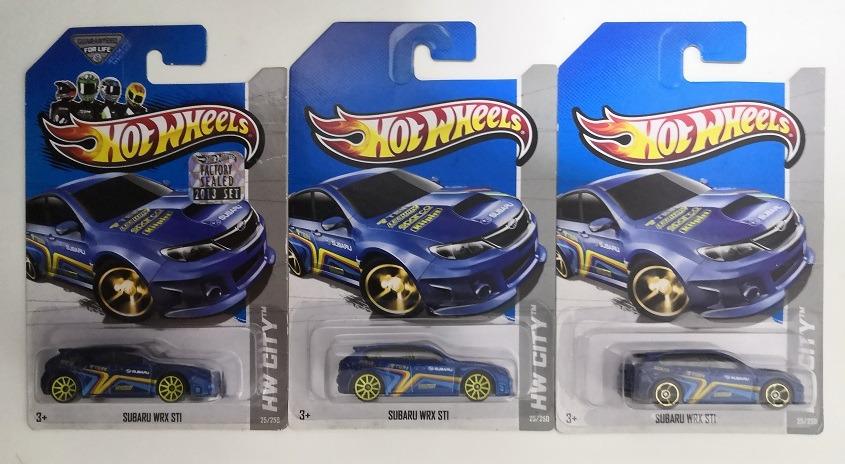 Subaru sti hot wheels sales