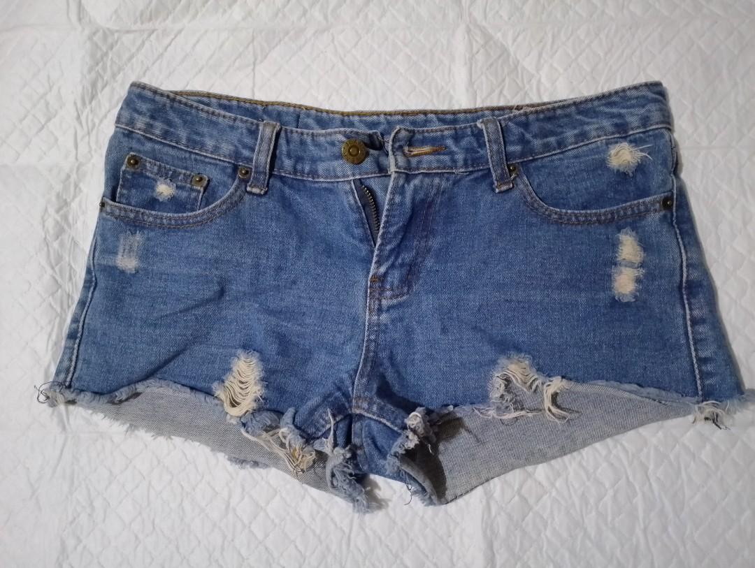 Hotpants short pants ripped, Fesyen 