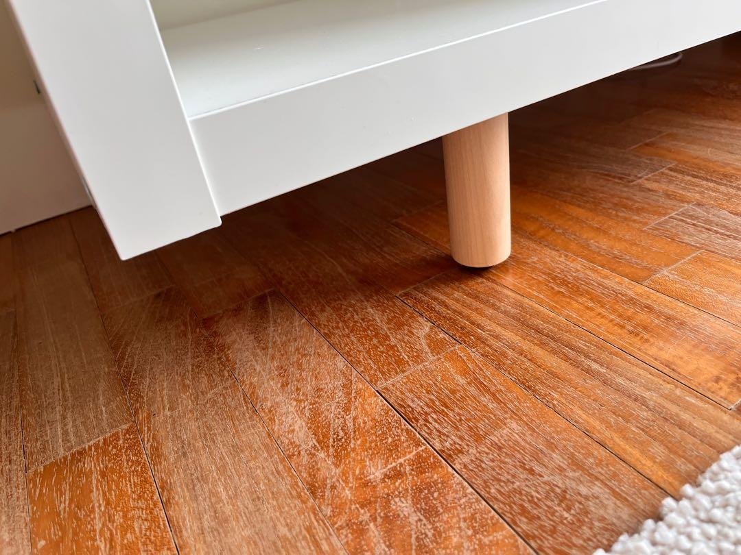 Ikea KALLAX Shelving unit with 4 EKET Wooden legs, Furniture & Home Living, Furniture, Shelves